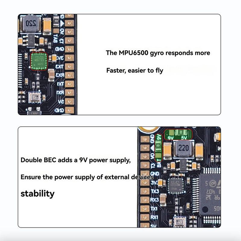 F405 Flight Controller - 80A + F405/F722 STACK para Dron