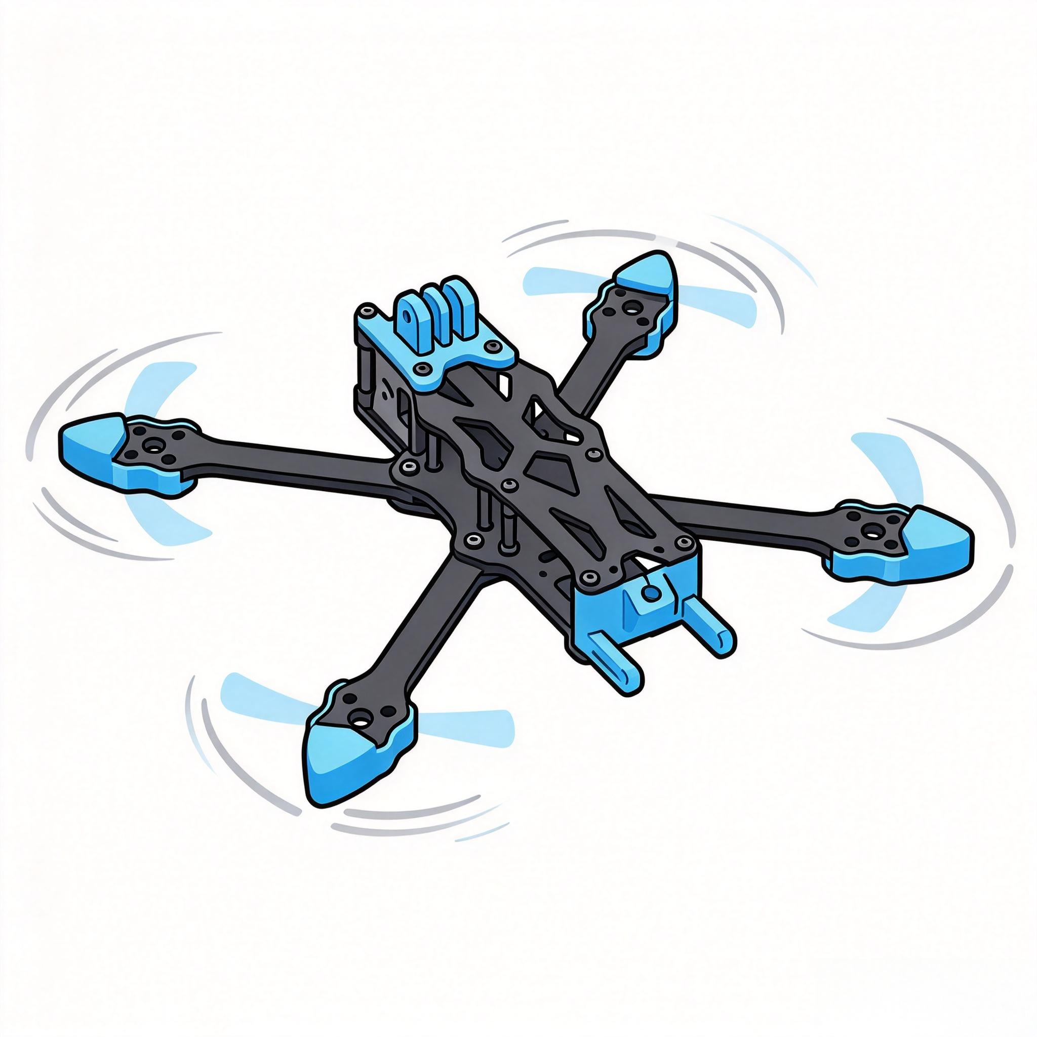 F722 Flight Controller - Kit de chasis para dron FPV