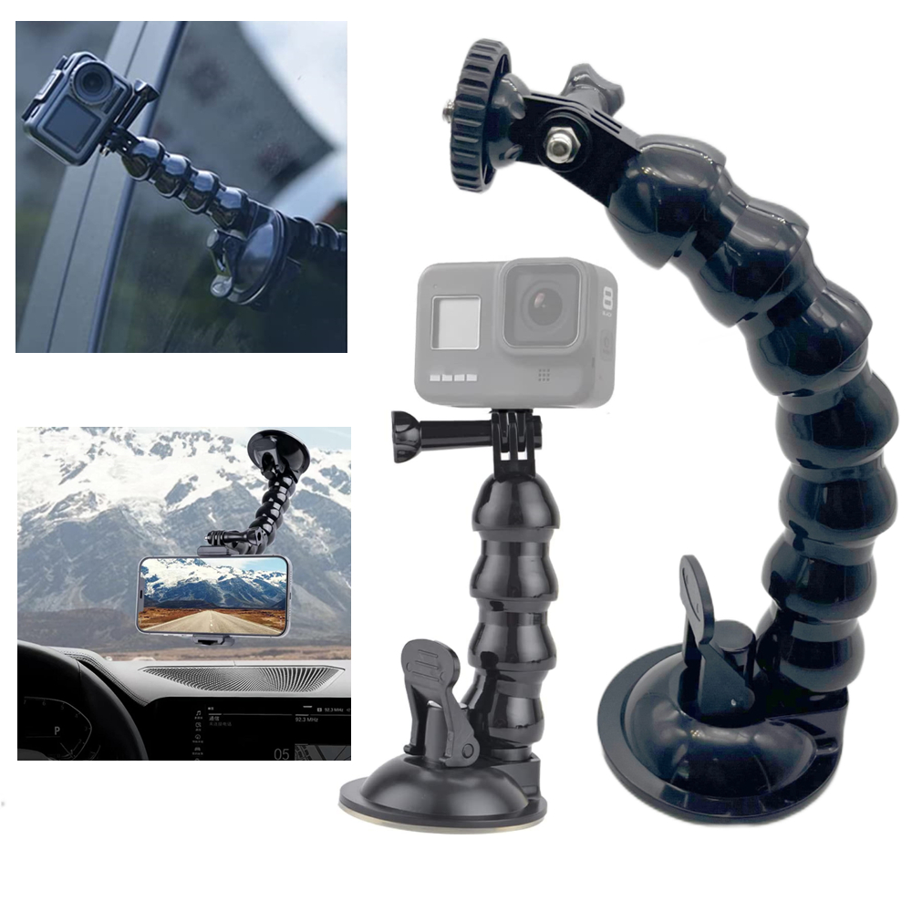 Runcam Camera - Soporte de ventosa para parabrisas con