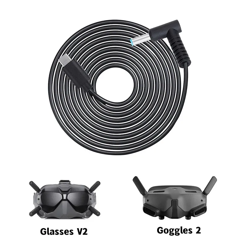 Drone Goggles Dji - Cable de Carga Tipo-C para DJI