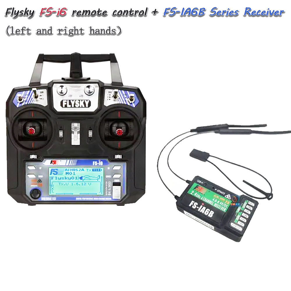 Radio Transmitter 2.4Ghz - Sistema de Radio FS-i6 6CH 2.4GHz