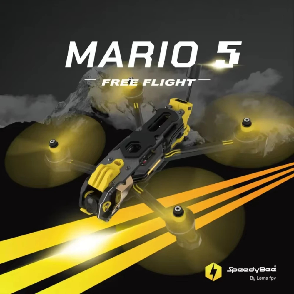 Carbon Fiber Drone Frame - Kit de Marco Speedybee Mario 5