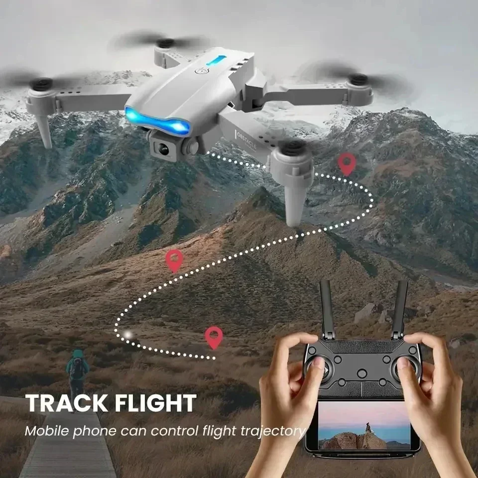 Nuevo E99Pro RC Drone 4K profe - Brushed Drone Motor reseña y precio