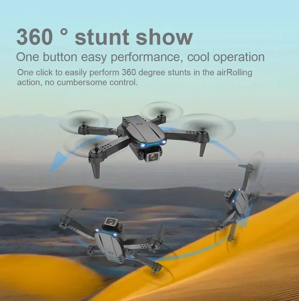 Nuevo E99Pro RC Drone 4K profe - Brushed Drone Motor reseña y precio