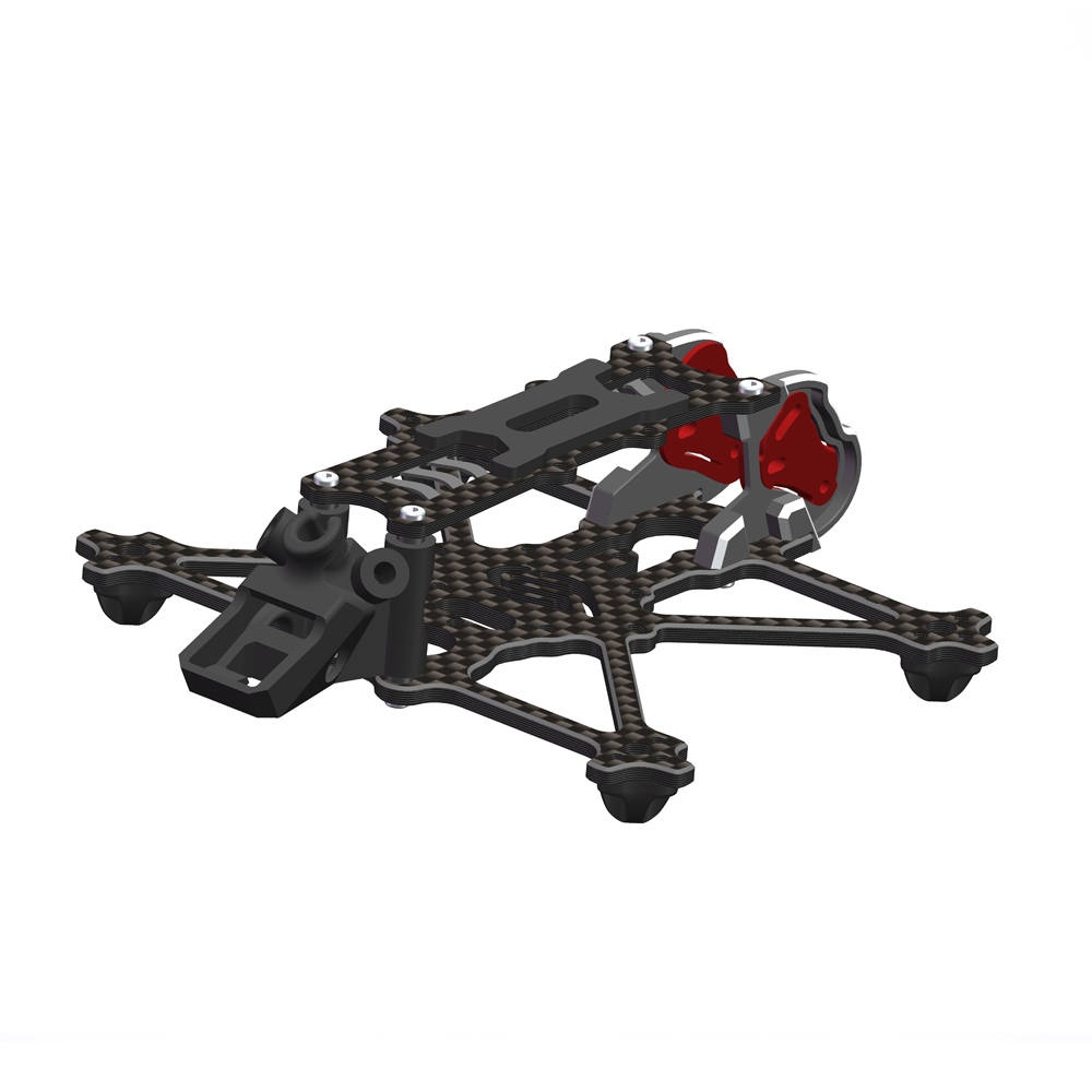 AlfaRC Fi-25 DJI O4 unidad de  - Carbon Fiber Drone Frame reseña y precio