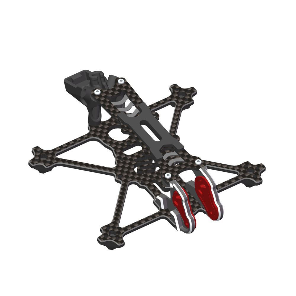 AlfaRC Fi-25 DJI O4 unidad de  - Carbon Fiber Drone Frame reseña y precio