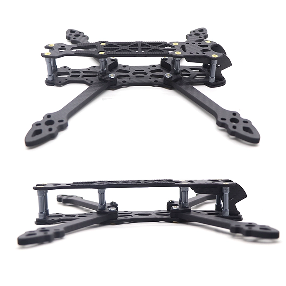 HSKRC MAK4 MAK4HD Kits de Marc - Carbon Fiber Drone Frame reseña y precio