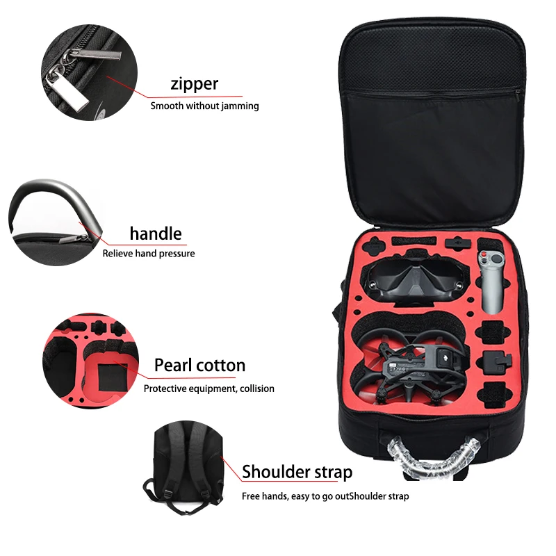 Mochila portátil de nailon, bo - Dji Goggles reseña y precio