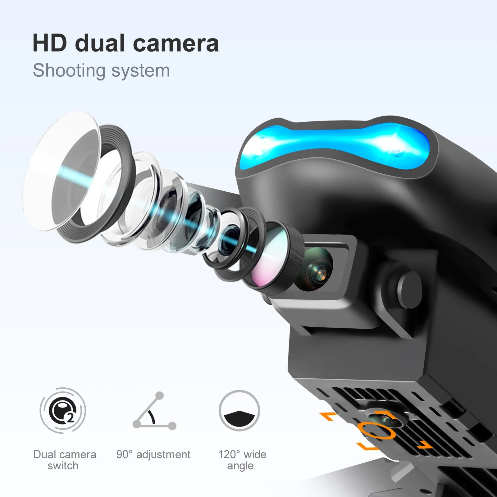Drone K3 E99PRO con cámaras du - Brushed Drone Motor reseña y precio