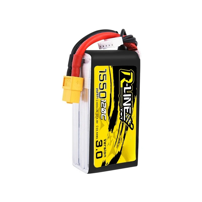 Batería LiPo TATTU R-LINE 3.0  - Lipo Battery 4S reseña y precio