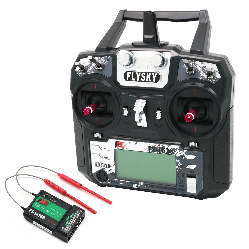 Flysky-transmisor de FS-i6X a  - Radio Transmitter 2.4Ghz reseña y precio
