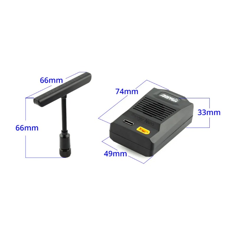 Módulo RadioMaster Ranger Nano - Radio Transmitter 2.4Ghz reseña y precio