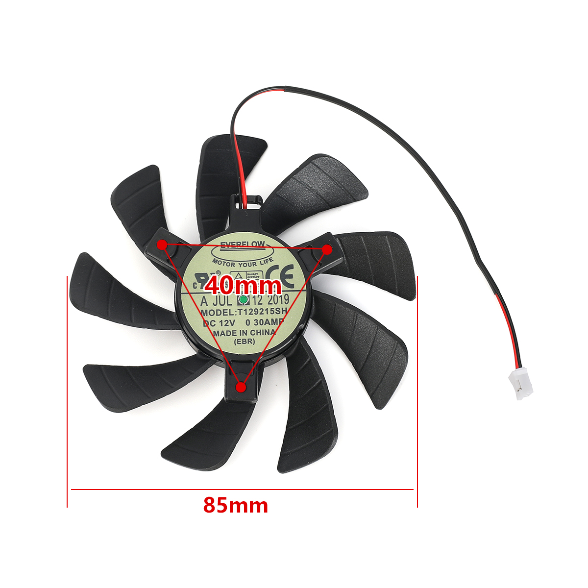 Nuevo reemplazo del ventilador - Brushed Drone Motor reseña y precio