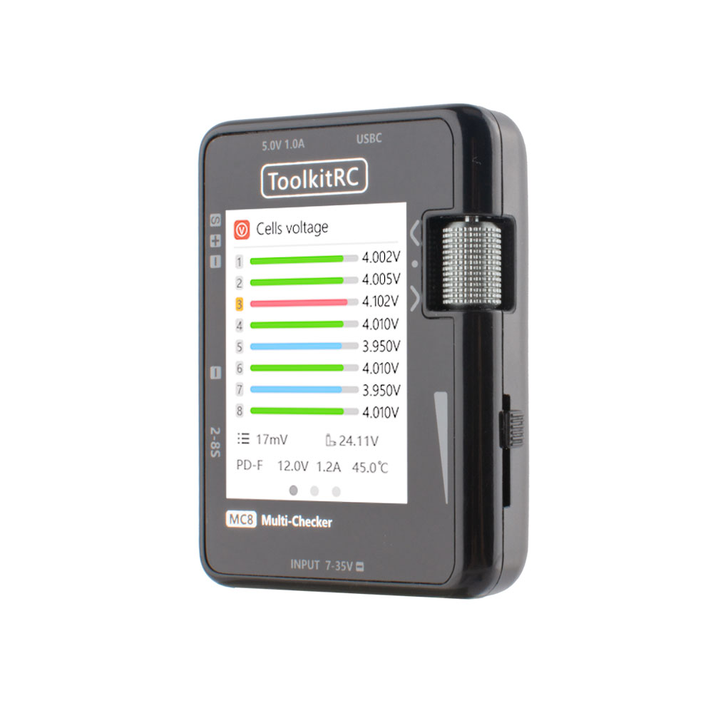 ToolkitRC MC8 SC100 Mini Verif - Smoke Stopper reseña y precio