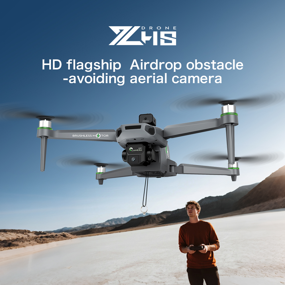 Dron ZH8 con Pantalla de 4.3 P - Brushed Drone Motor reseña y precio