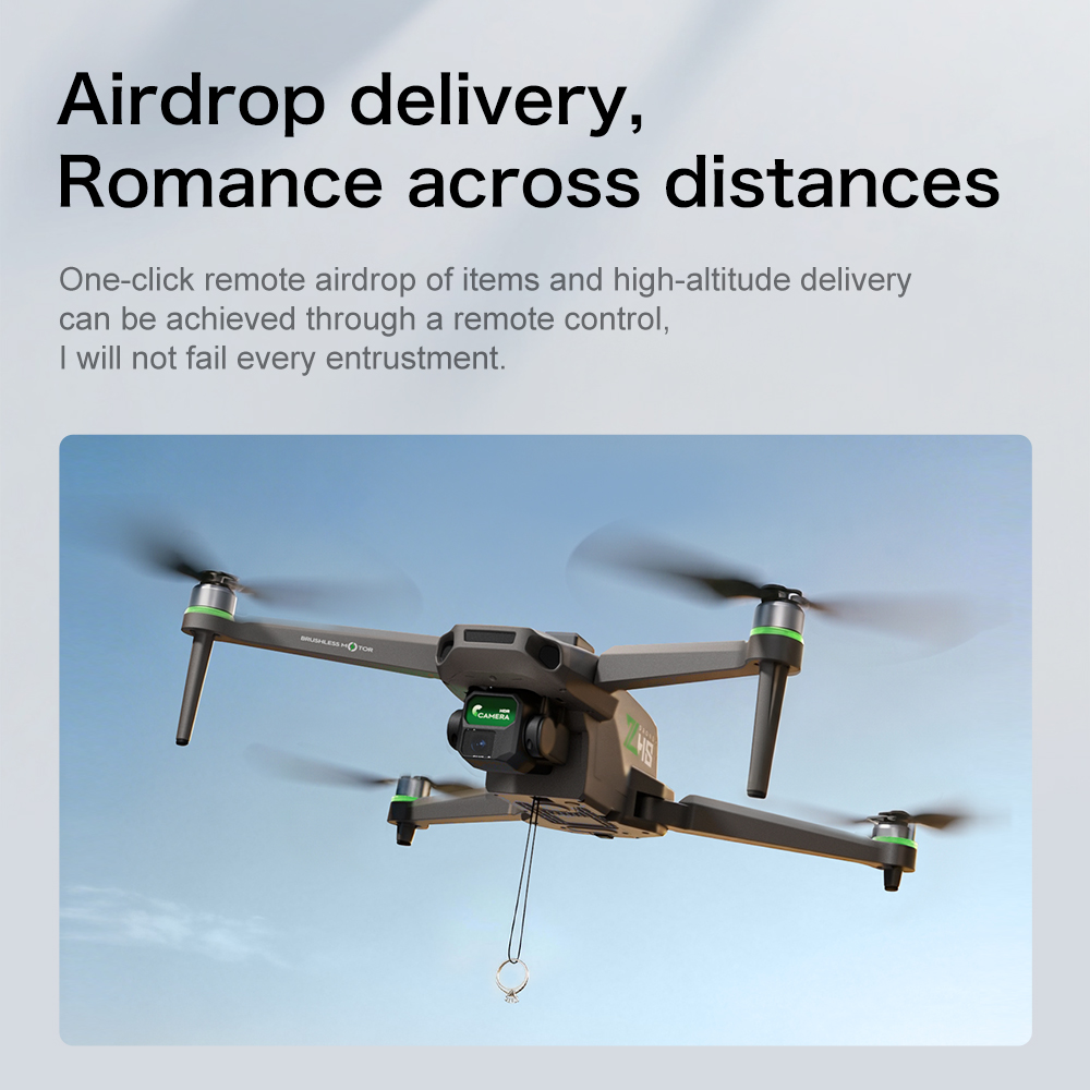Dron ZH8 con Pantalla de 4.3 P - Brushed Drone Motor reseña y precio