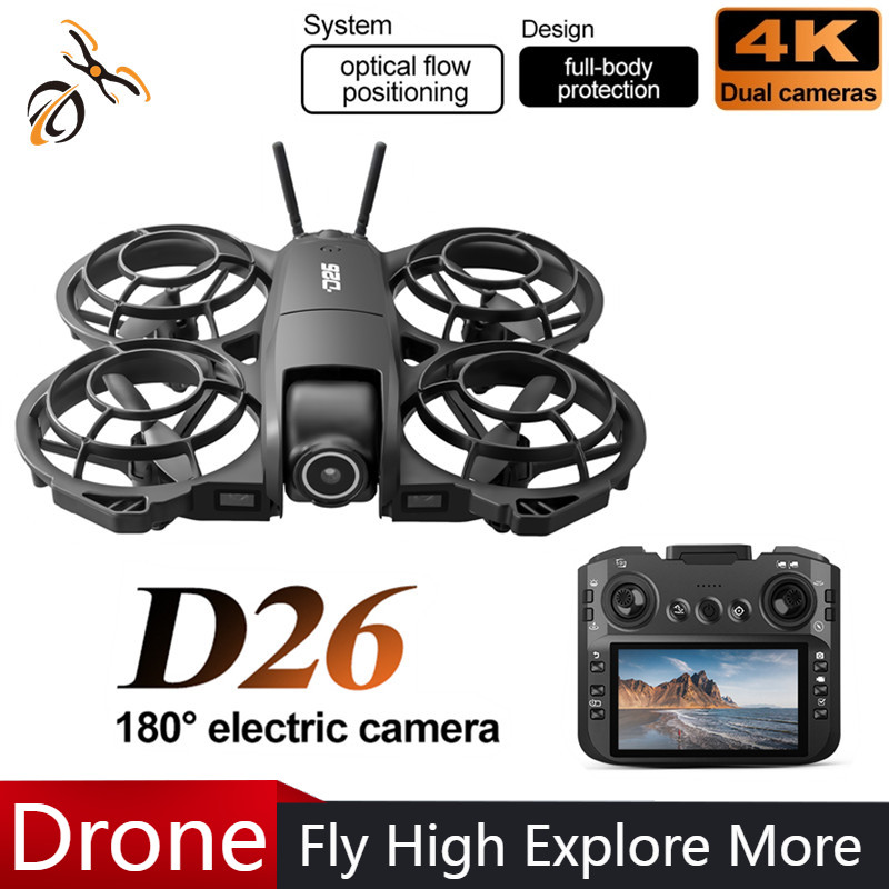 Dron D26 4K Aéreo HD 180 °   D - Drone Battery Charger reseña y precio