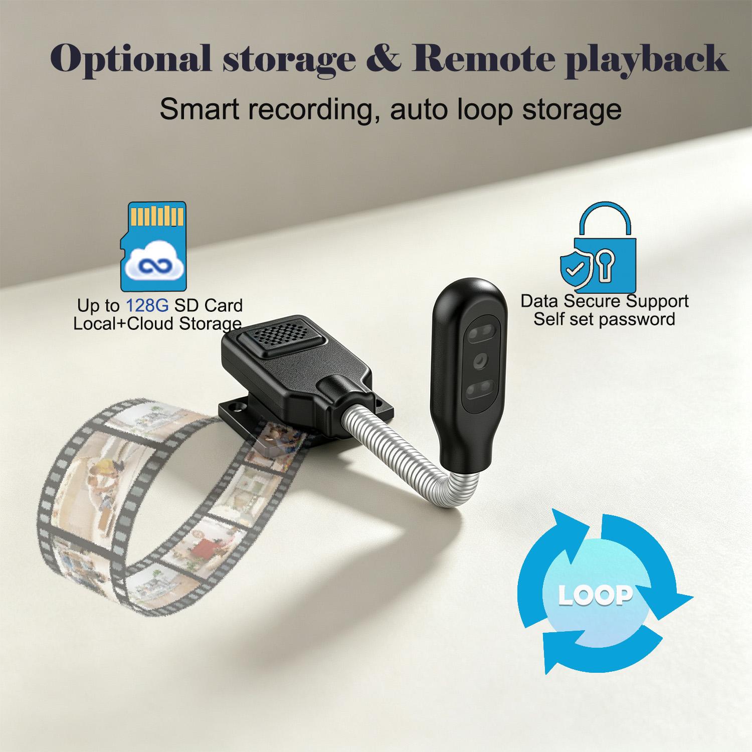 Cámara de Vigilancia Flexible  - Hd Zero Camera reseña y precio