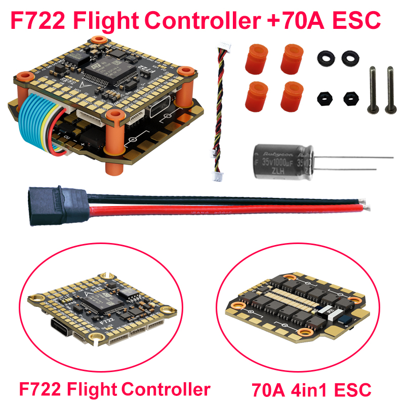 DAKEFPV F722 60A Stack ICM4268 - Analog Fpv Camera reseña y precio