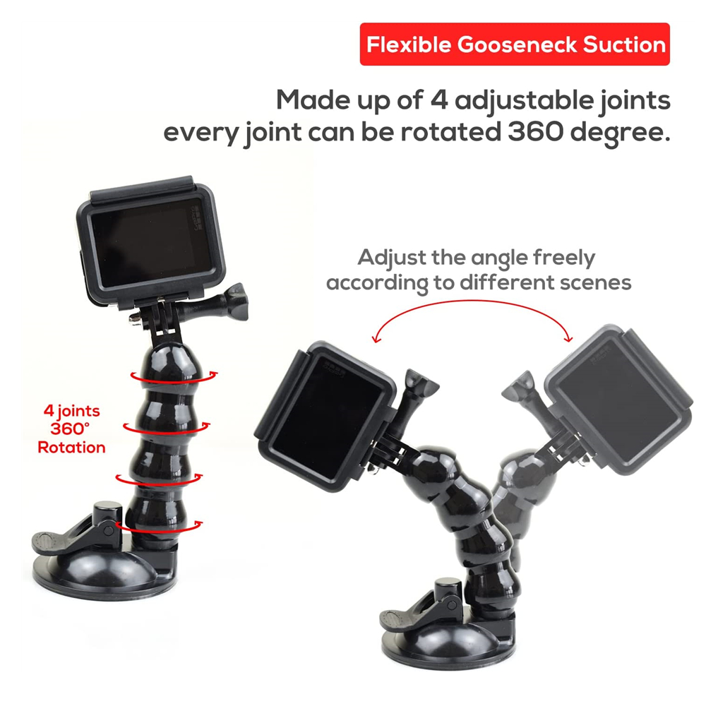 Soporte de ventosa para parabr - Runcam Camera reseña y precio