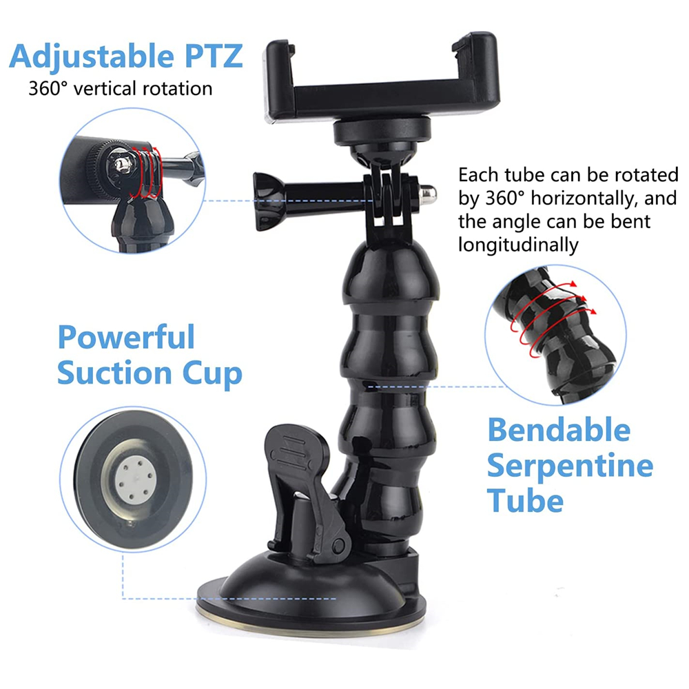 Soporte de ventosa para parabr - Runcam Camera reseña y precio