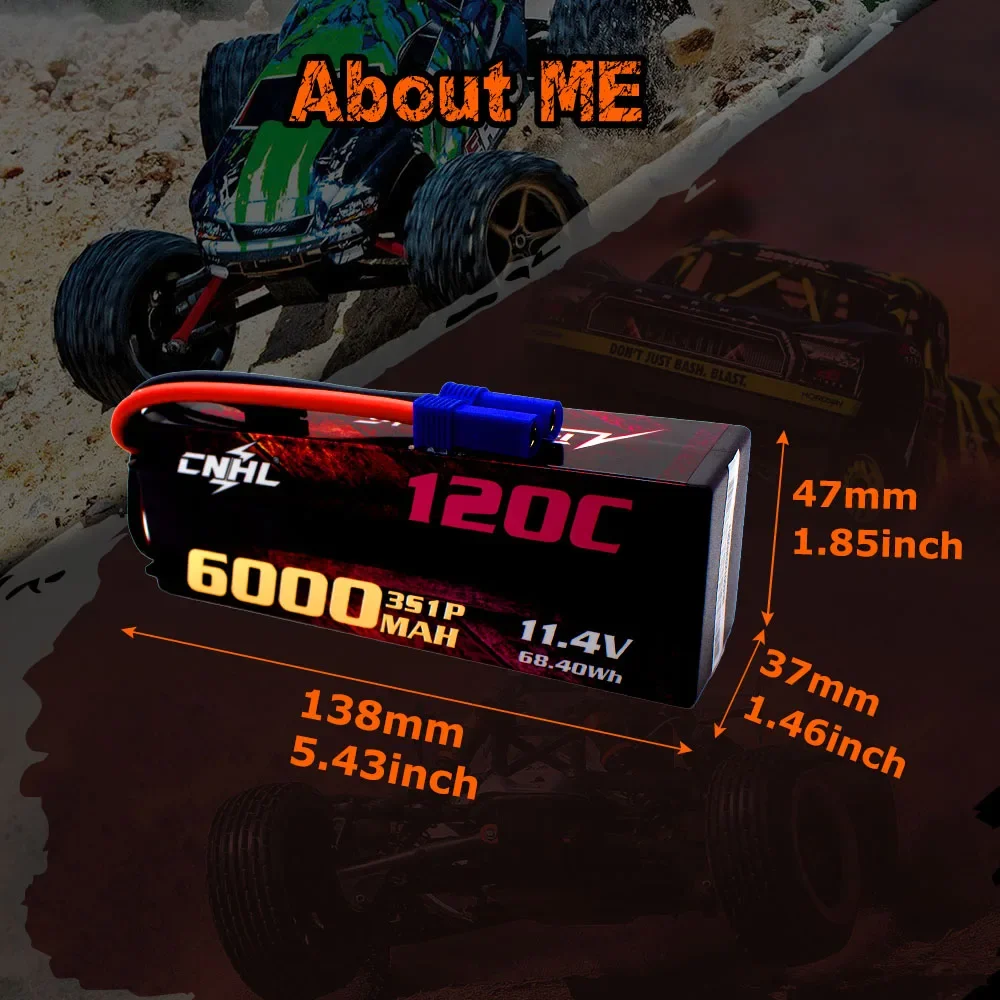 CNHL 2S 3S 4S Lipo batería 600 - Lipo Battery 4S reseña y precio