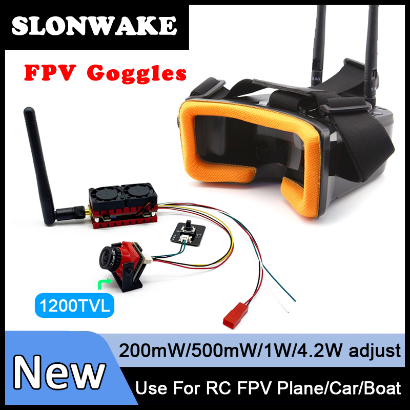 SLONWAKE 5,8G 48CH 4,2 W trans - Goggles Fpv reseña y precio