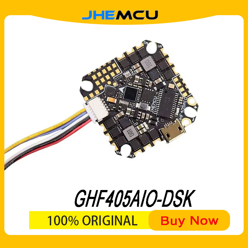 JHEMCU GHF405AIO-DSK: controla - F405 Flight Controller reseña y precio
