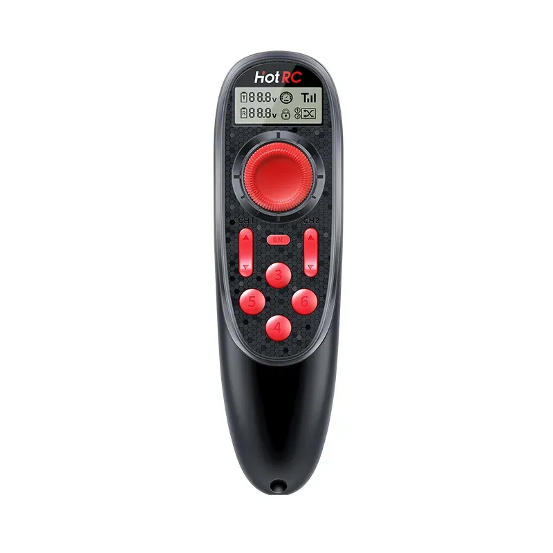 Sistema de radio Hotrc Ds-600  - Radio Transmitter 2.4Ghz reseña y precio