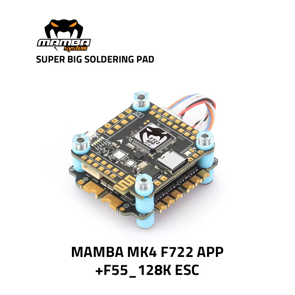 Diatone MAMBA F722 APP MK4 WIF - F722 Flight Controller reseña y precio
