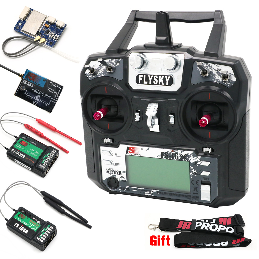 FLYSKY FS-i6X FS i6X 10CH 2,4  - Radio Transmitter 2.4Ghz reseña y precio
