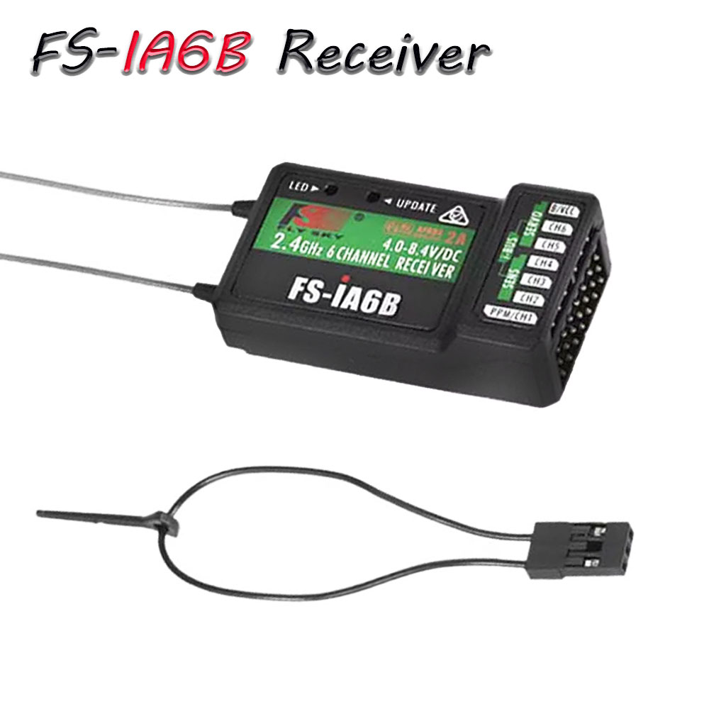 Sistema de Radio FS-i6 6CH 2.4 - Radio Transmitter 2.4Ghz reseña y precio