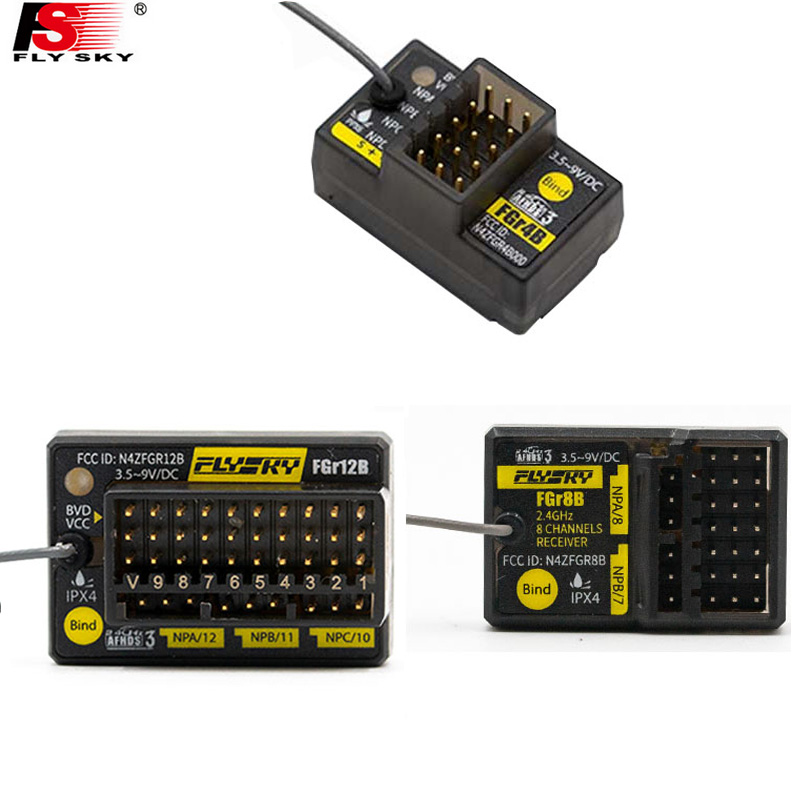 Flysky FGr4B FGr8B FGr12B 2,4  - Radio Transmitter 2.4Ghz reseña y precio
