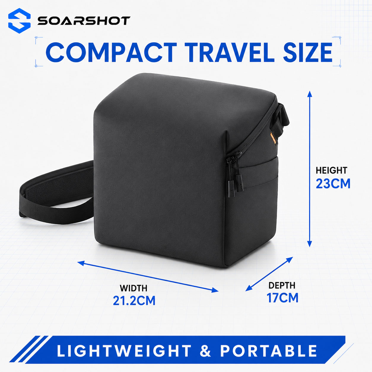 Estuche de Transporte SOARSHOT - Drone Goggles Dji reseña y precio